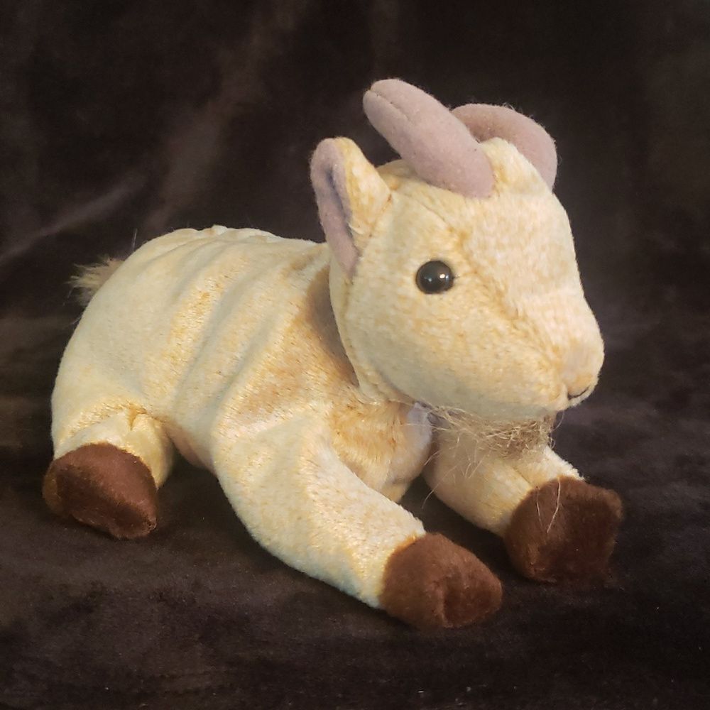 Vintage 1999 Ty Beanie Baby GOATEE the Goat - Picture 2 of 8